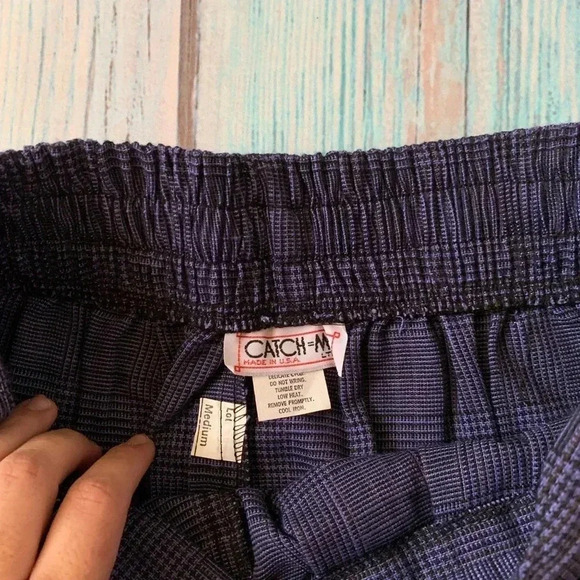 vintage catch me plaid high waist shorts - Picture 8 of 10